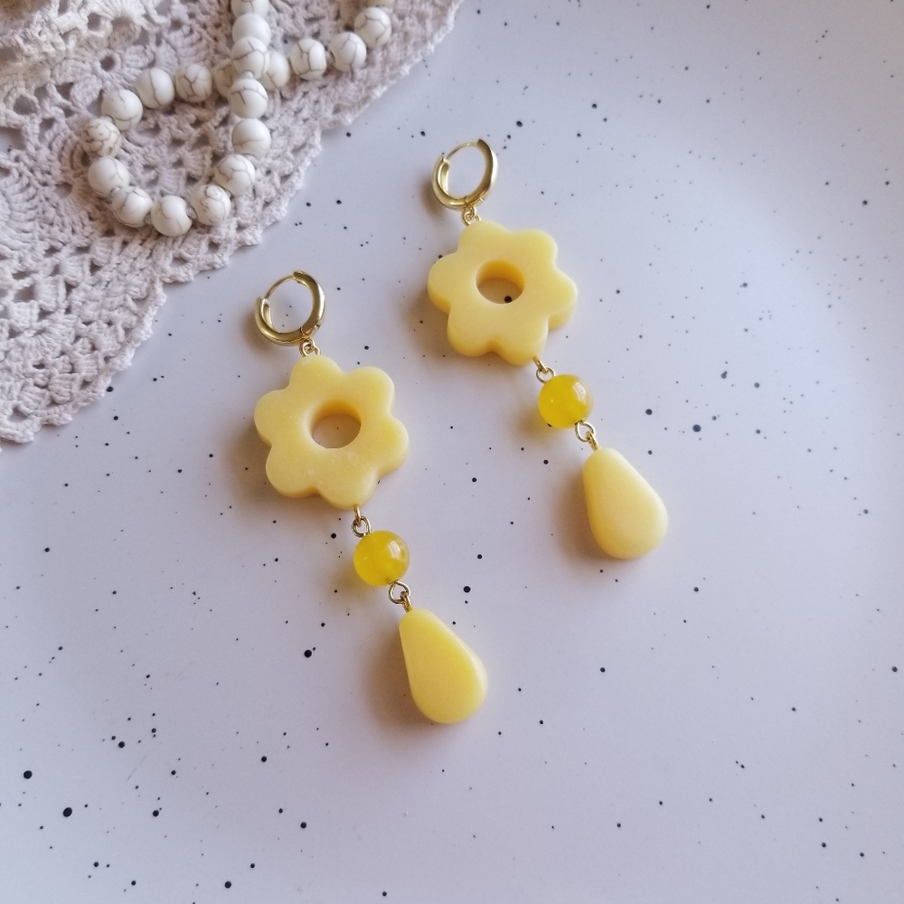 "Candy flowers" earrings